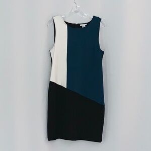 Bar III Color Block Sleeveless Dress